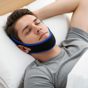 Anti-Snoring Chin Strap – Sleep Soundly, Breathe Better, Wake Refreshed!