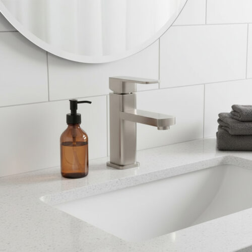 Stainless Steel Flow Motion Sensor Bathroom/kitchen/sink Faucet